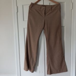 THE LIMITED DREW FIT SZ 6 TAN PANTS